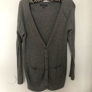 American Eagle Dark Grey Cardigan